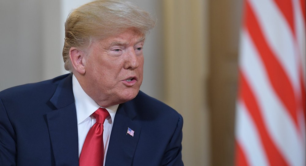  الرئيس الأمريكي دونالد ترامب