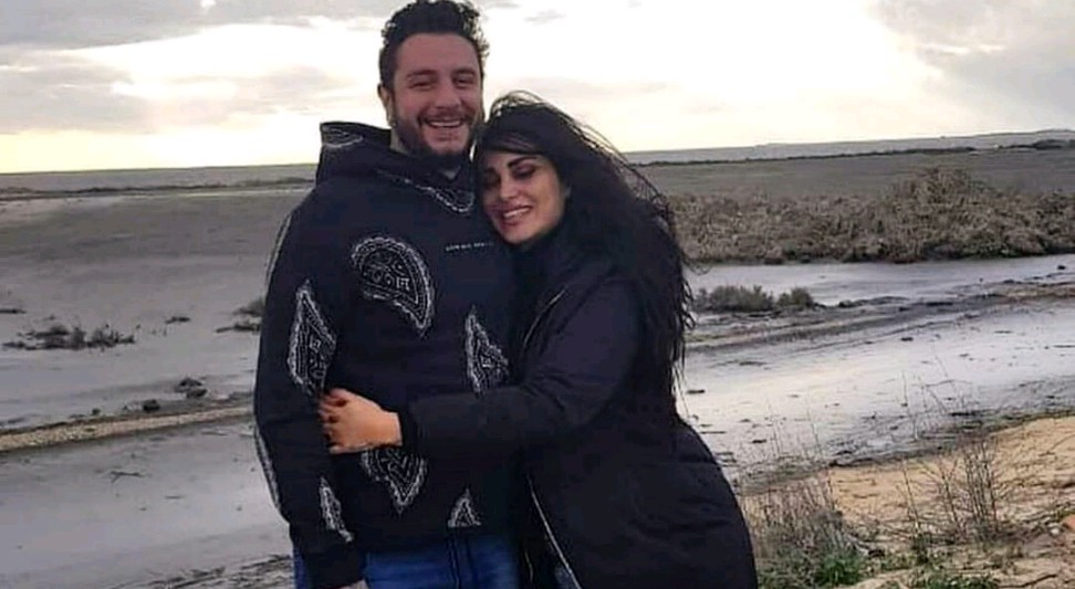 احمد الفيشاوى وزوجته ندى الكامل احمد الفيشاوى وزوجته ندى الكامل