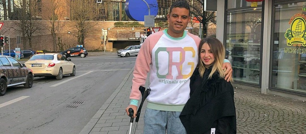 سعد سمير وزوجته