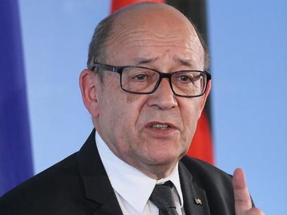 وزير الخارجية الفرنسي جان إيف لودريان وزير الخارجية الفرنسي جان إيف لودريان