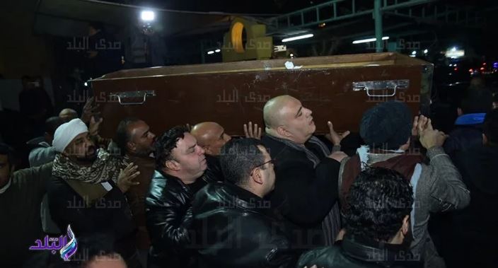 جنازة والد ايهاب توفيق