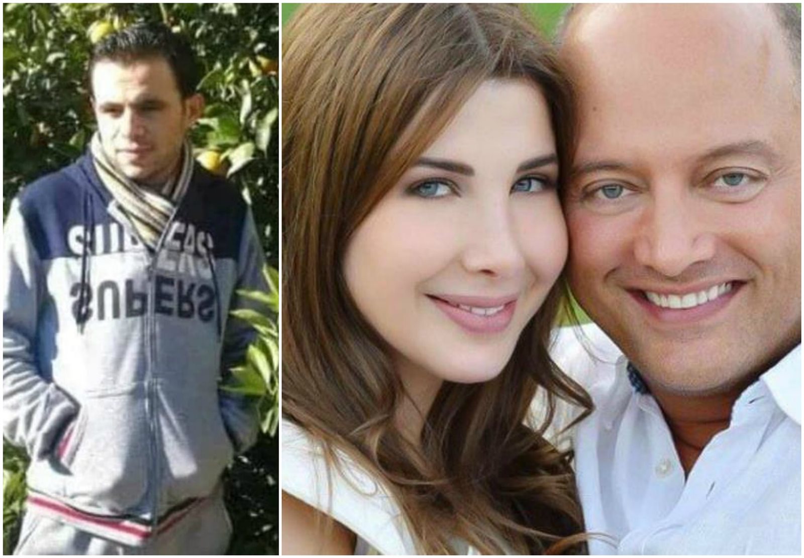 نانسى عجرم وزوجها والقتيل 