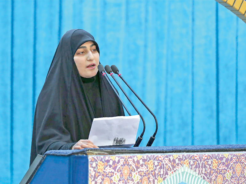 زينب ابنة قاسم سليماني