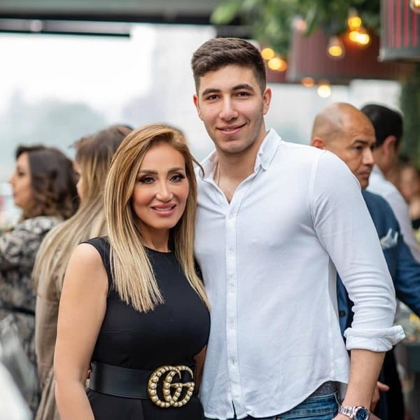 ريهام سعيد وابنها
