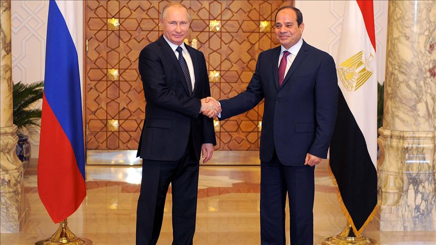 السيسي وبوتين السيسي وبوتين