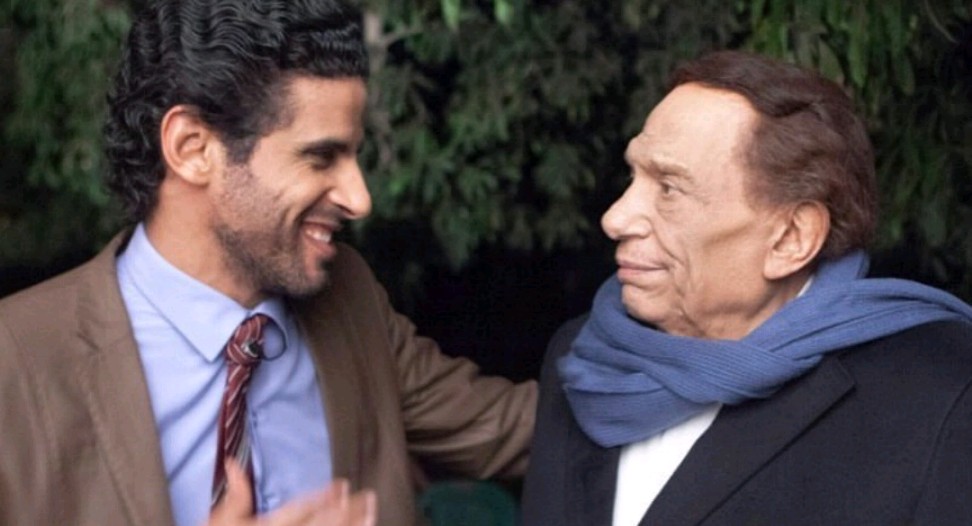 عادل امام وحمدى المرغنى عادل امام وحمدى المرغنى