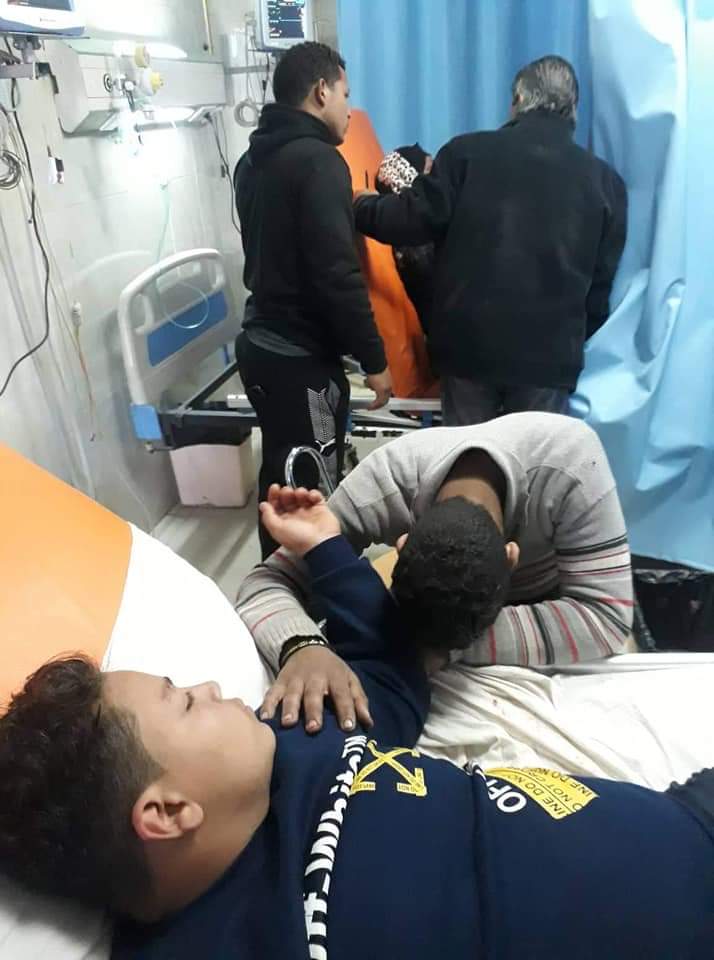 مصابين باختناق 