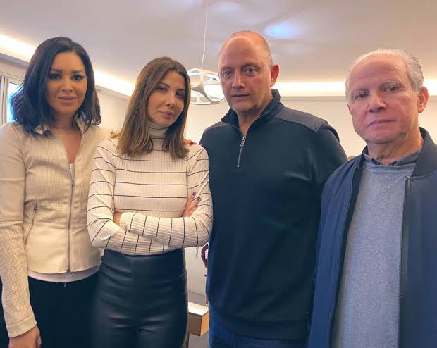 نانسي عجرم وزوجها فادي الهاشم