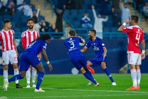 لقاء الهلال والوحدة 