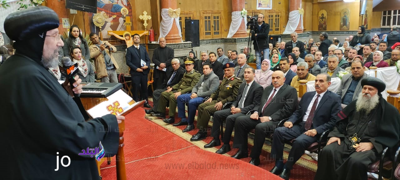 كفر الشيخ تحتفل باليوبيل الذهبي لرسامة القمص بسطرس