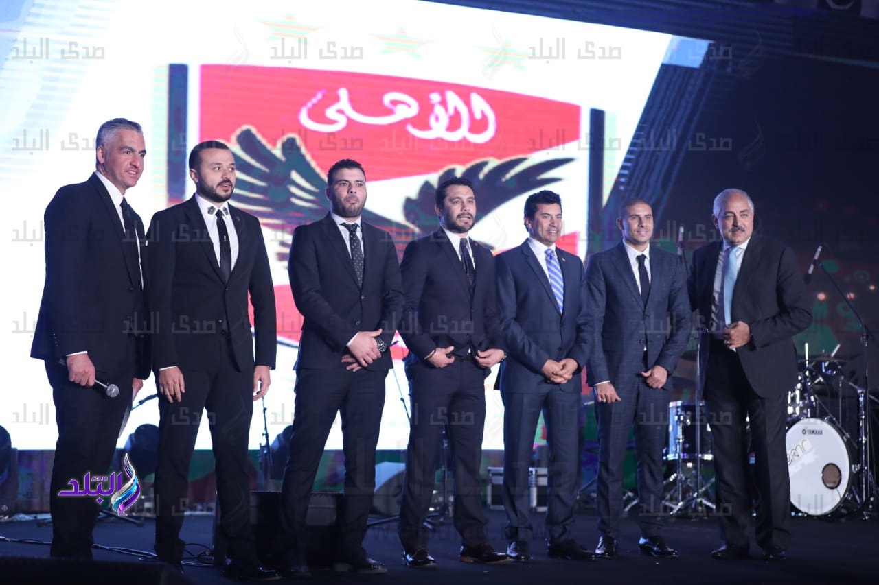 لاعبي الكورة خلال احتفالية مستقبل وطن لاعبي الكورة خلال احتفالية مستقبل وطن