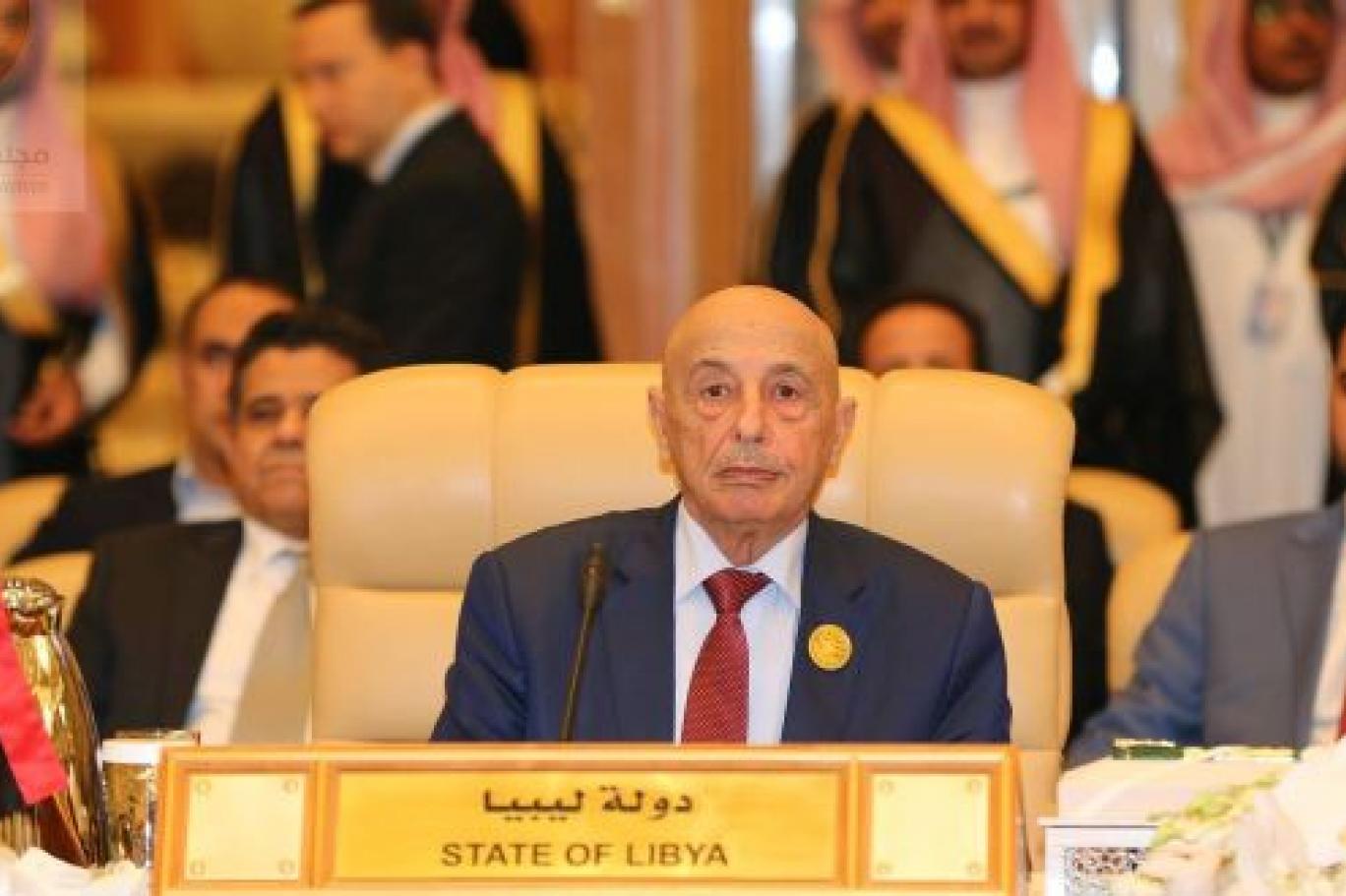 عقيلة صالح ممثلا لليبيا بجامعة الدول العربية 