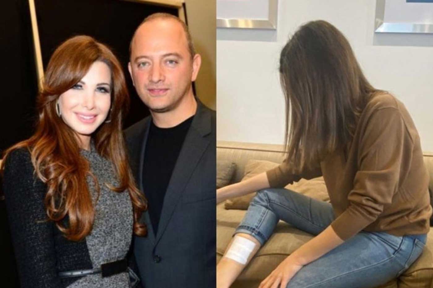 نانسي عجرم وزوجها