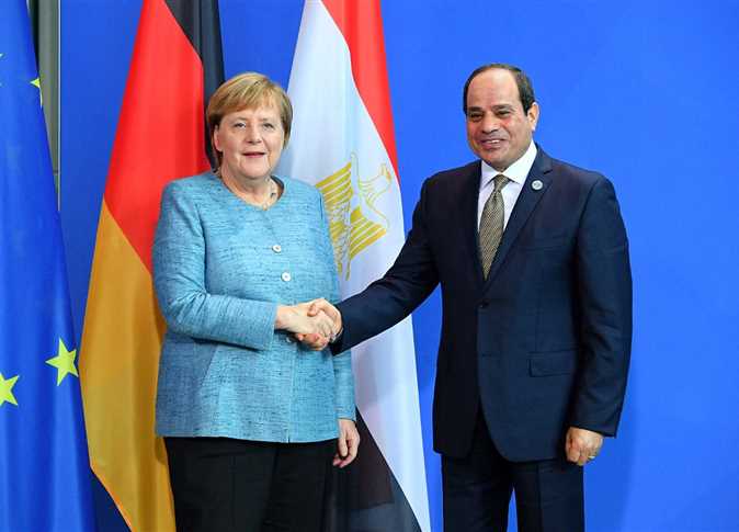 الرئيس السيسى والمستشارة ميركل