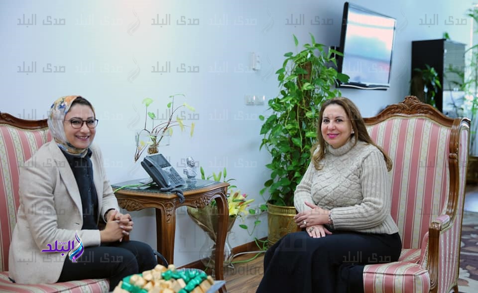 حنان مجدي نائب محافظ الوادي الجديد