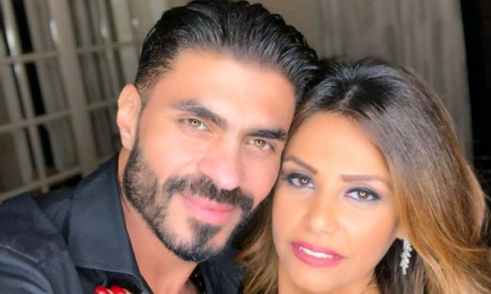 خالد سليم وزوجته
