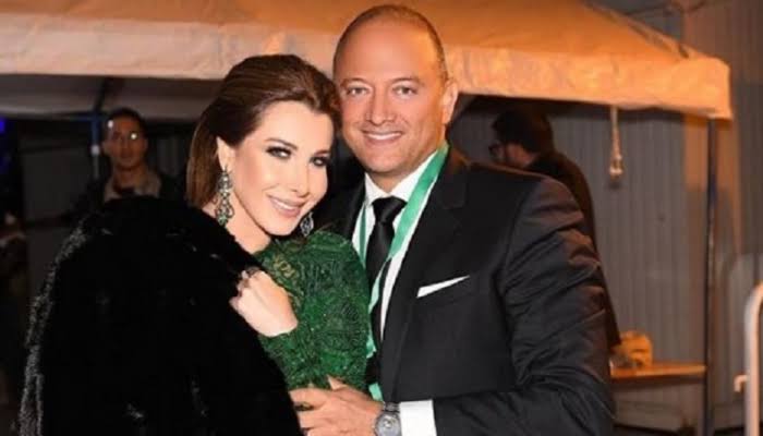 نانسي عجرم وزوجها