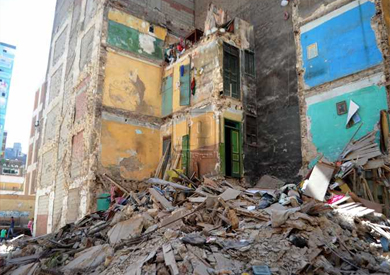 انهيار منزل