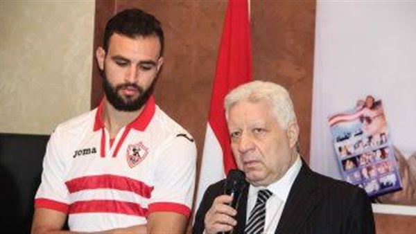 مرتضى منصور وحمدي النقاز مرتضى منصور وحمدي النقاز