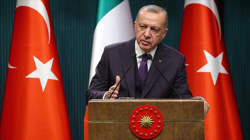 الرئيس التركي رجب طيب أردوغان