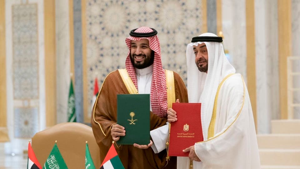 ولي عهد السعودية  وولي عهد ابوظبي
