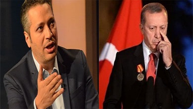 تامر أمين يوجه رسالة نارية لـ أردوغان على الهواء