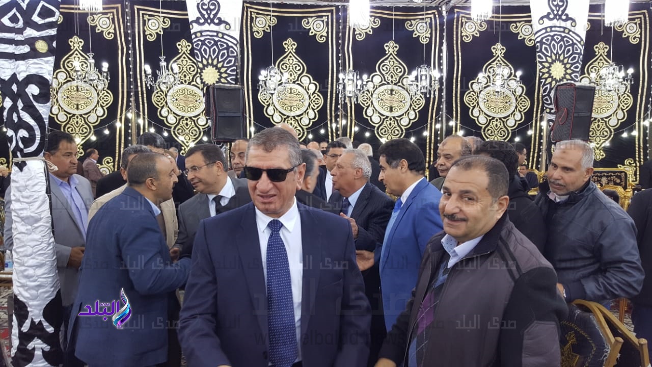 شخصيات عامة في عزاء شقيق أمين مستقبل وطن بـ كفر الشيخ