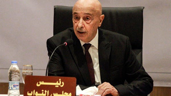 رئيس البرلمان الليبي عقيلة صالح 