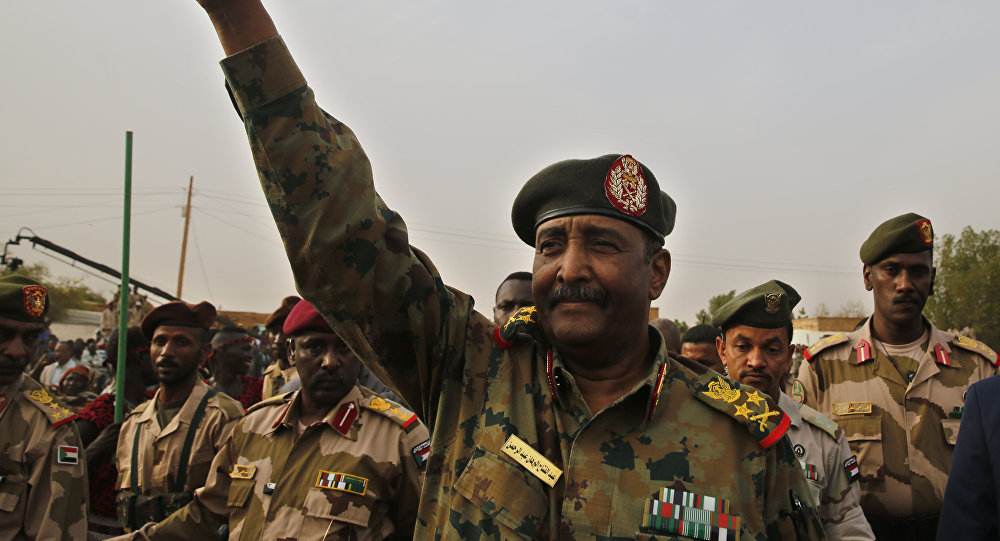 الفريق عبد الفتاح البرهان رئيس المجلس السيادي في السودان