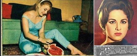 فاتن حمامة ونادية لطفى 