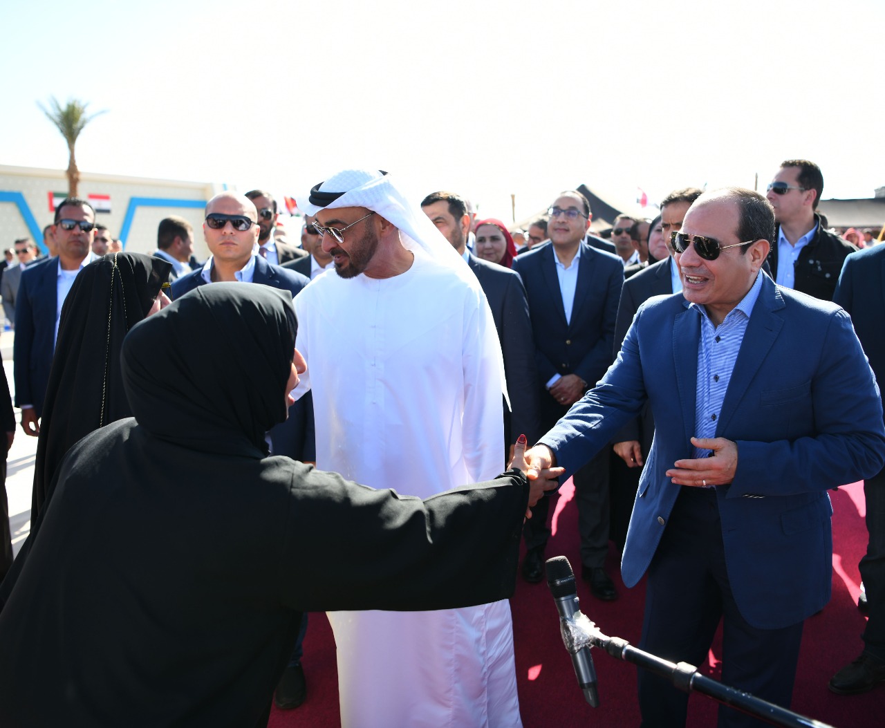 الرئيس عبد الفتاح السيسي وولي عهد أبو ظبي الرئيس عبد الفتاح السيسي وولي عهد أبو ظبي