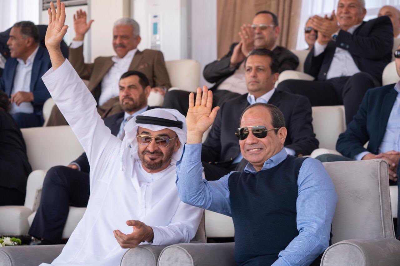 الرئيس عبد الفتاح السيسي وولي عهد أبو ظبي الرئيس عبد الفتاح السيسي وولي عهد أبو ظبي