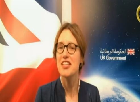 متحدثة الحكومة البريطانية