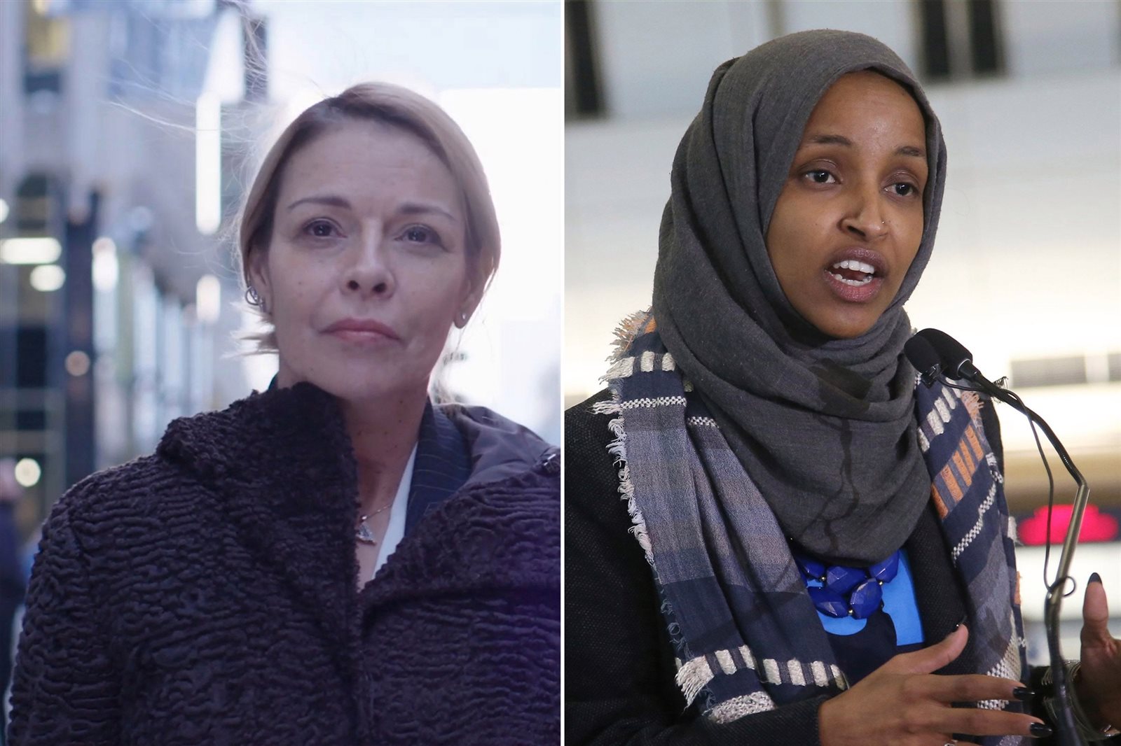 إلهان عمر - داليا العقيدي