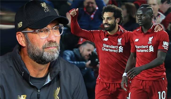 كلوب ومحمد صلاح وماني