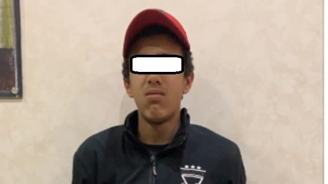 المتهم بعد ضطبه