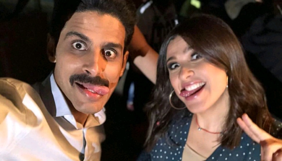 حمدى الميرغنى والنجمة ياسمين