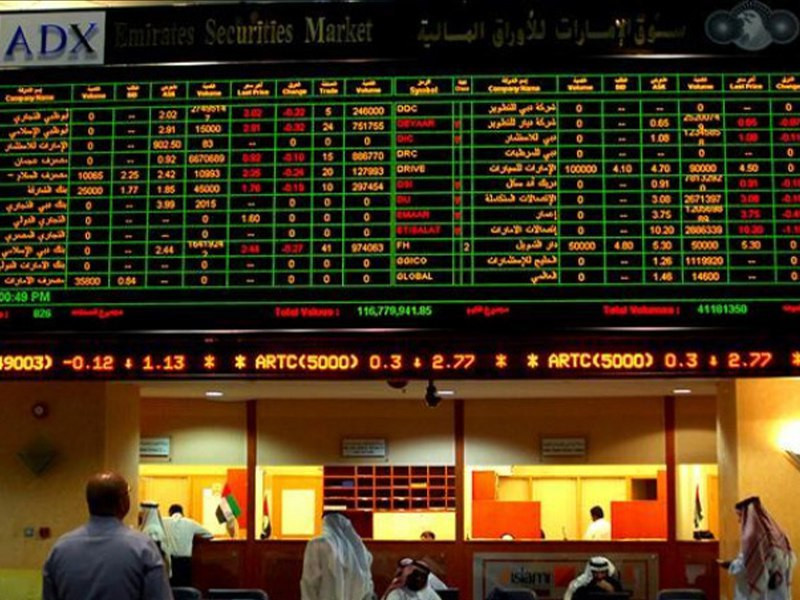 البورصة الإماراتية تربح 3.8 مليار درهم