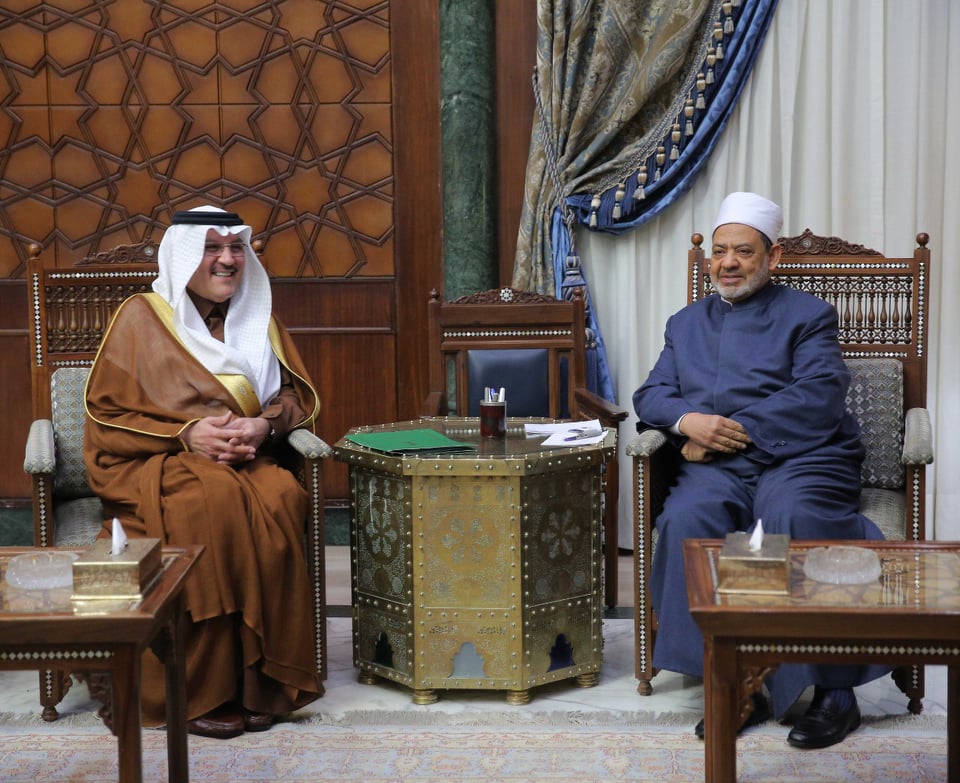 شيخ الأزهر يستقبل السفير السعودي لبحث تعزيز العلاقات المشترك