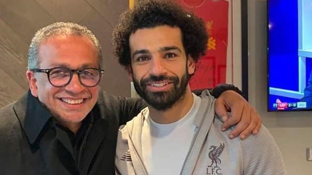 محمد صلاح مع عمرو الجنايني محمد صلاح مع عمرو الجنايني