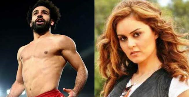 محمد صلاح و رشا مهدى