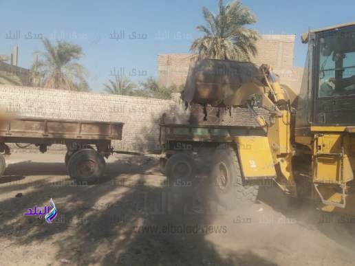 رفع ٢٠ طن قمامة ومخلفات رفع ٢٠ طن قمامة ومخلفات