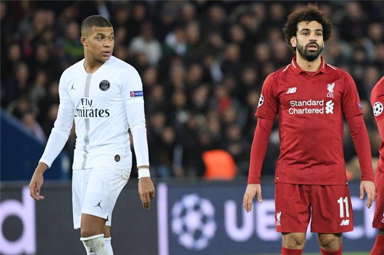 مبابي ومحمد صلاح