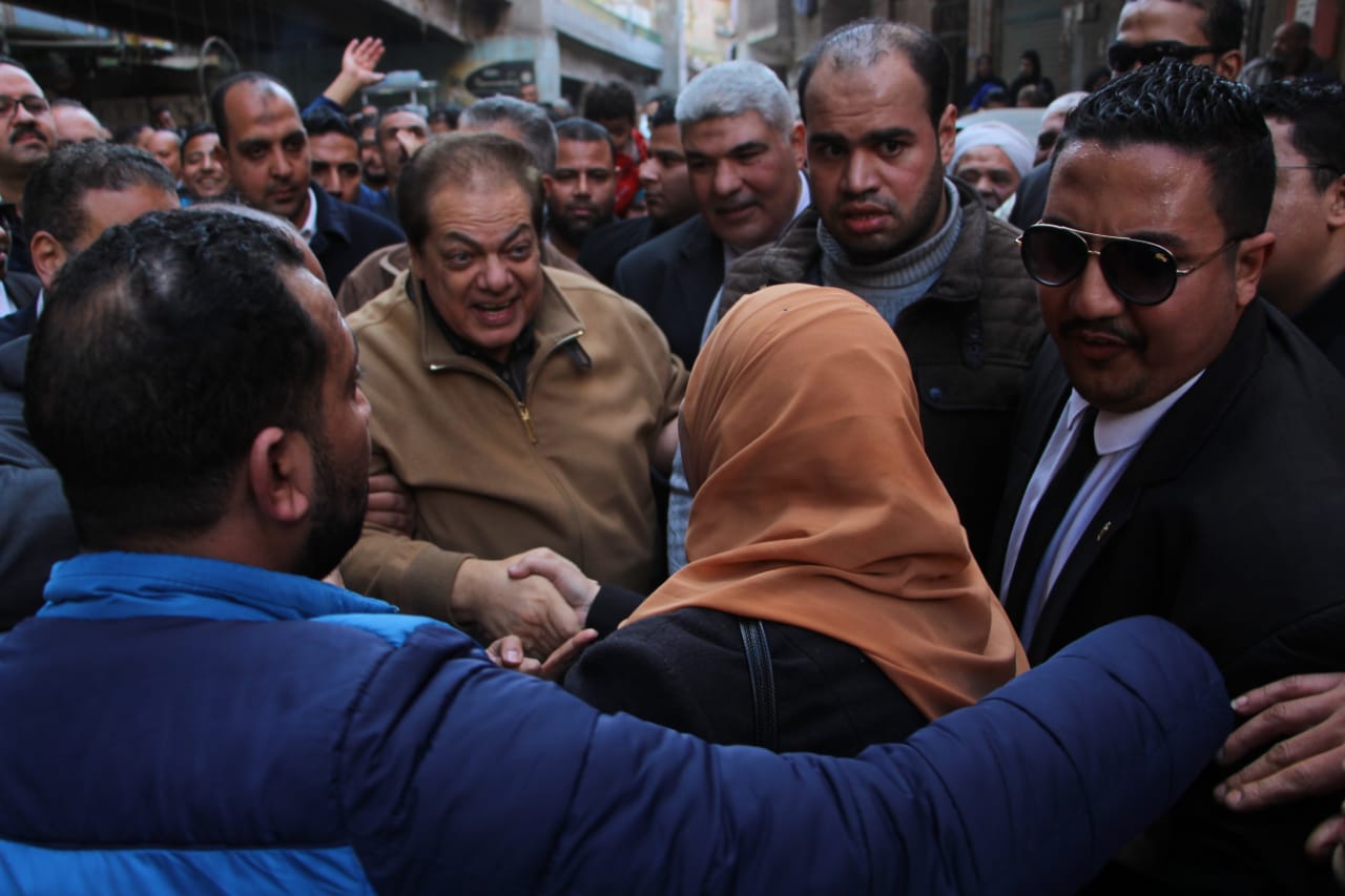 جولة  رجل الصناعة محمد أبو العينين  بدائرة الجيزة