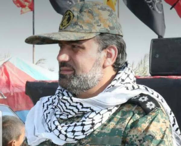 العقيد عبد الحسين مجدمي بقوات الباسيج