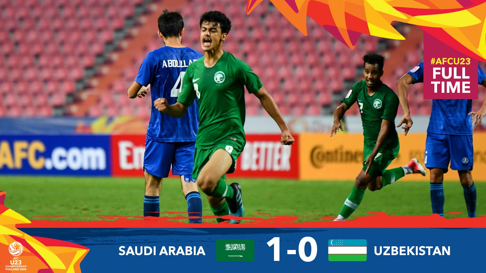 المنتخب السعودي يتأهل لـ طوكيو 2020
