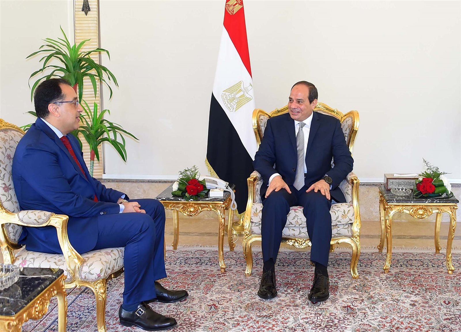 الرئيس عبد الفتاح السيسي - والدكتور مصطفى مدبولي