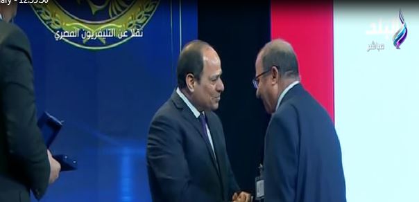 السيسى يكرم أسماء شهداء الشرطة خلال الاحتفال بعيد الشرطة 68 