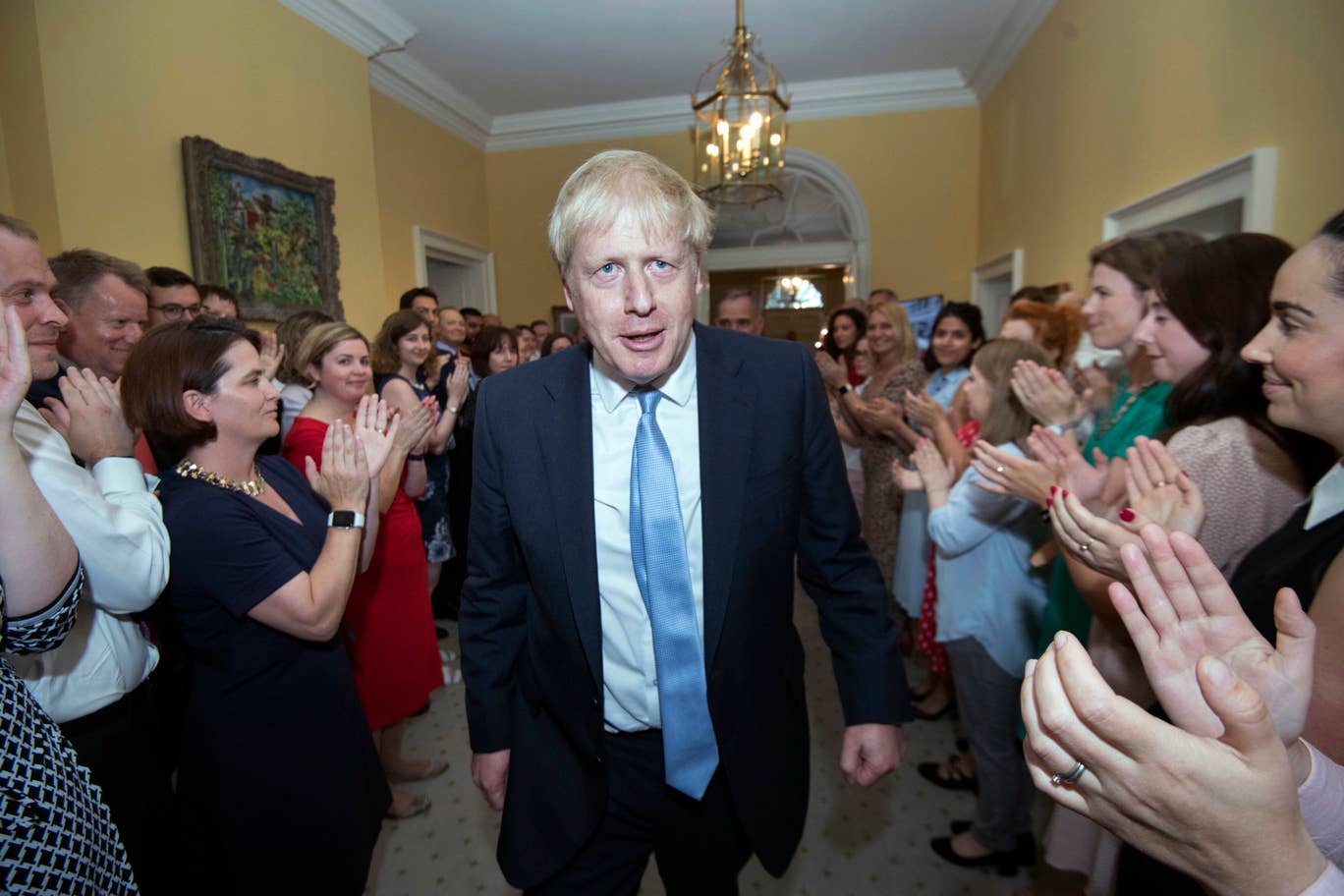 رئيس الوزراء البريطاني بوريس جونسون