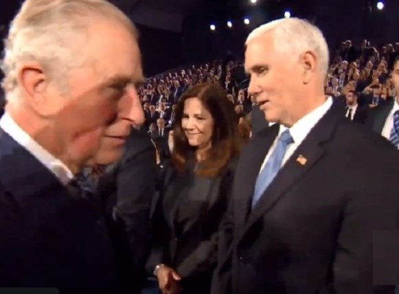 الأمير تشارلز يهين نائب ترامب في إسرائيل